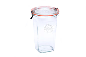 WECK 769 Quadro Jar - 795ml (26.8oz) - Hastingsville