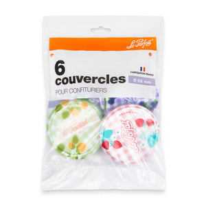 Lids for Jam Jars - Pack of 6 | 82mm