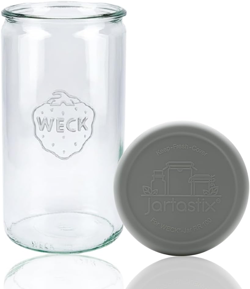 WECK 974 Cylindrical Jar - 1590ml (53.8oz)