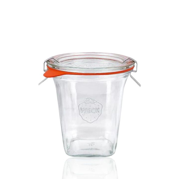 WECK 747 Quadro Jar - 545ml (18.4oz)