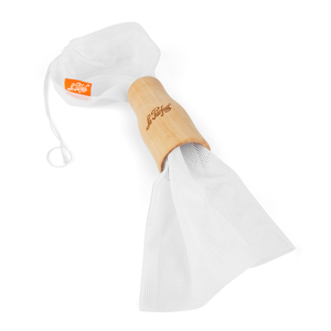 Fruit Press Mesh with Wooden Tip