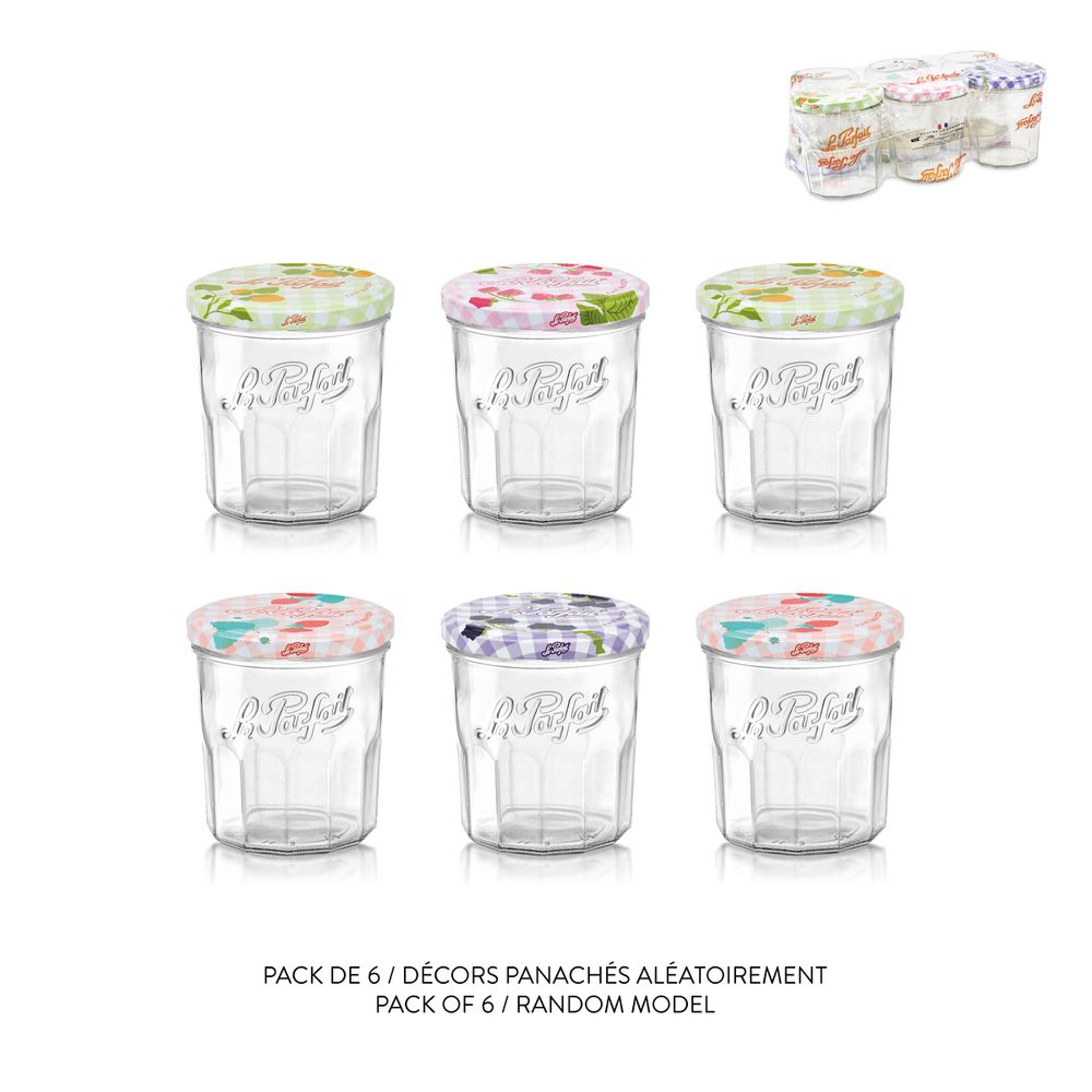 LeParfait Jam Jars - Pack of 6 | 82mm