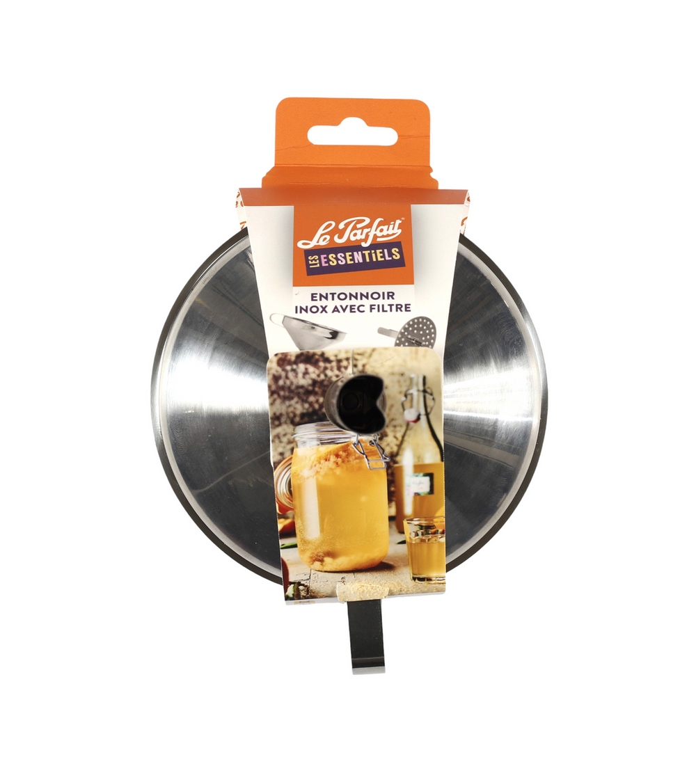 Stainless Steel Funnel with Filter for Bottles