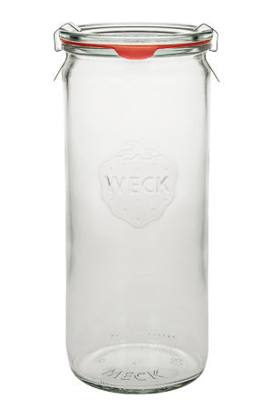 WECK 908 Cylindrical Jar - 1040ml (35.1oz)