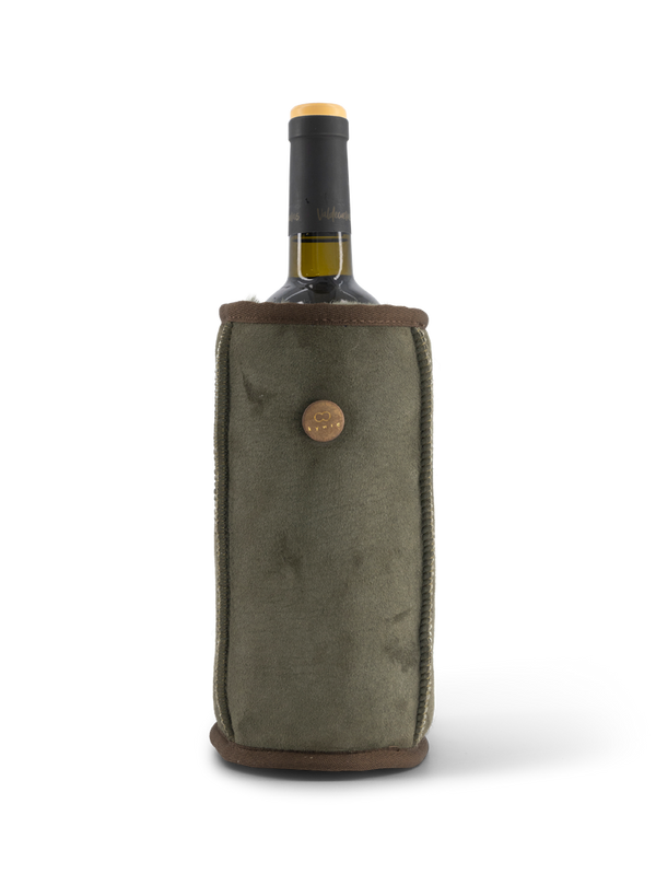 Kywie Wine Khaki Suede