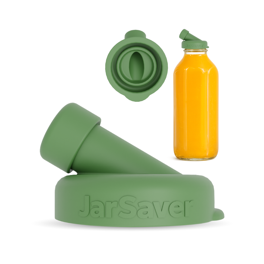 JarSaver® Silicone Pour Spouts | 48mm Diameter Bottle Lids