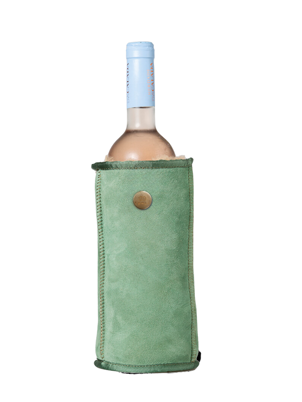 Kywie Wine Green Suede