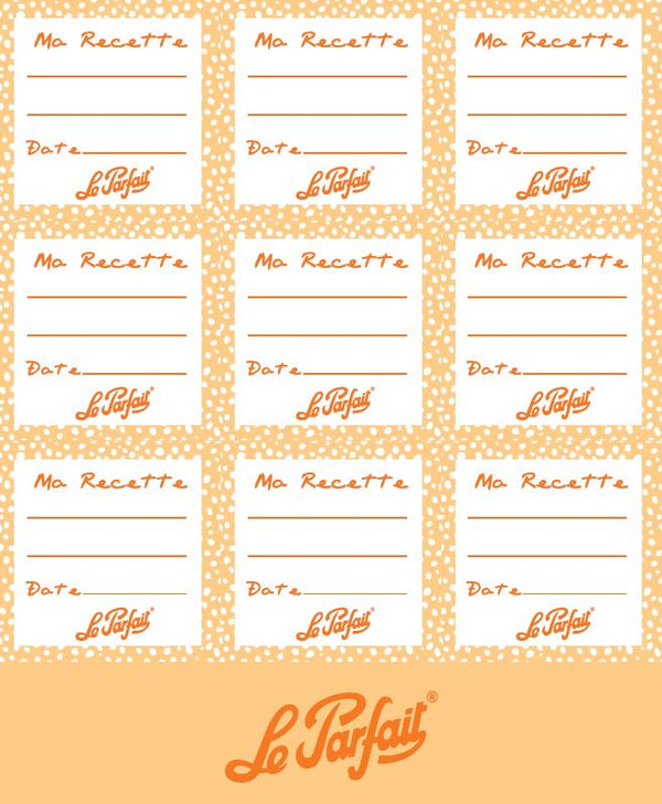 Sheet of 27 Adhesive Labels