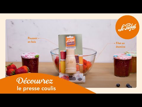 Fruit Press Mesh with Wooden Tip