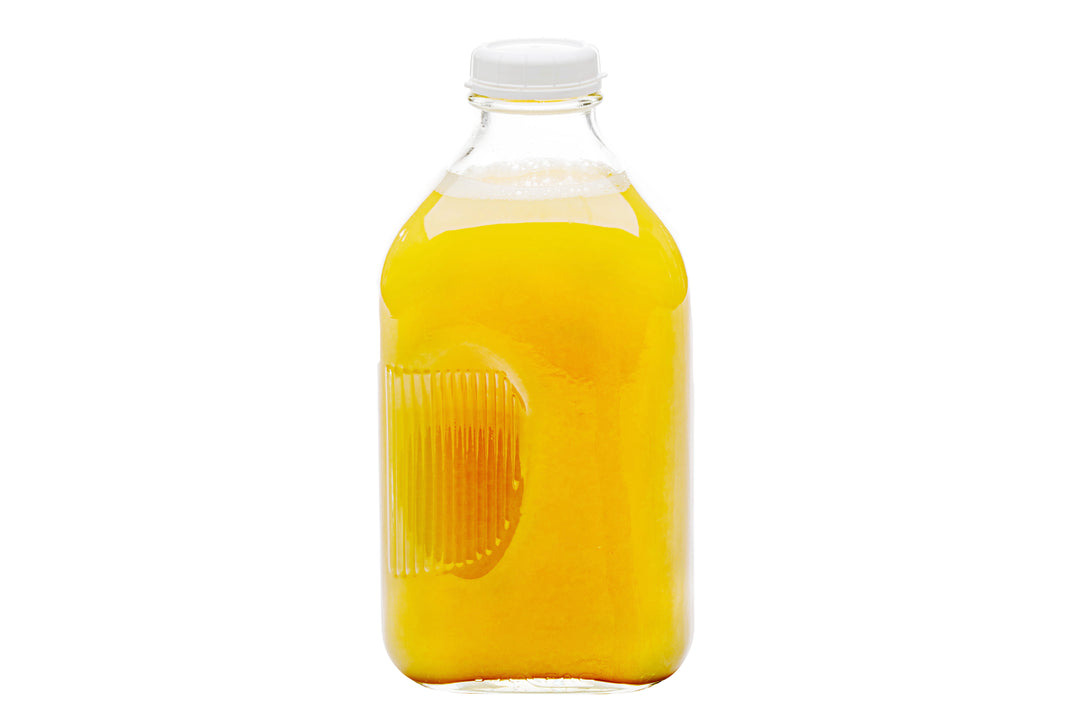 64-Oz Glass Milk Bottle with Lid - Hastingsville