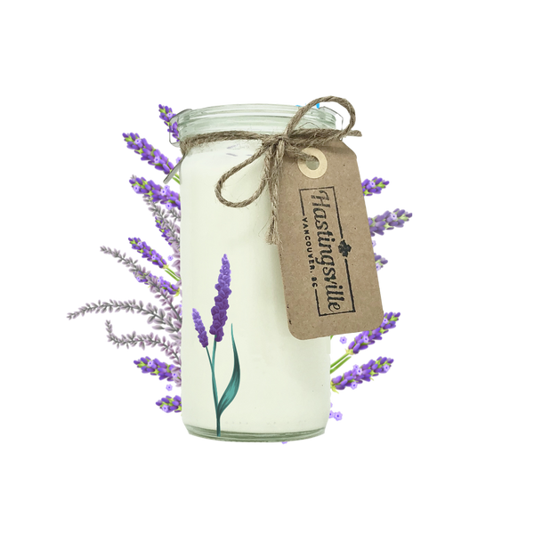 Weck Jar // Soy Candle - Lavender - Hastingsville